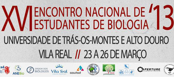 Banner: XVI Encontro Nacional de Estudantes de Biologia