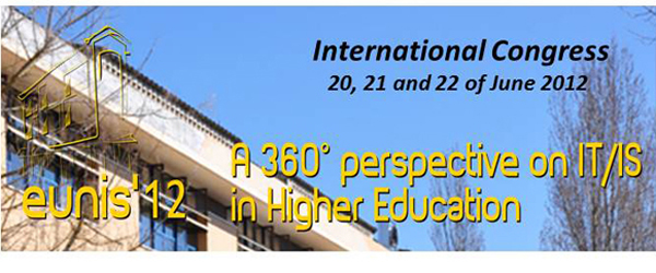 Banner: Conferência Internacional - EUNIS 2012