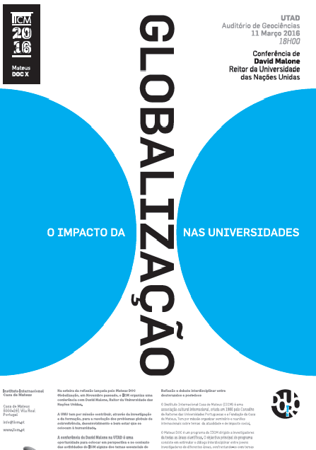 Cartaz: O Impacto da Globalização nas Universidades