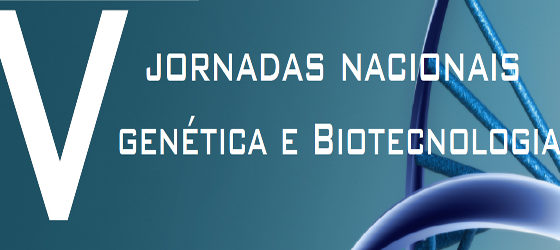 Banner: V Jornadas Nacionais de Genética e Biotecnologia