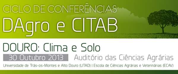 Banner: Conferência - DOURO: Clima e Solo
