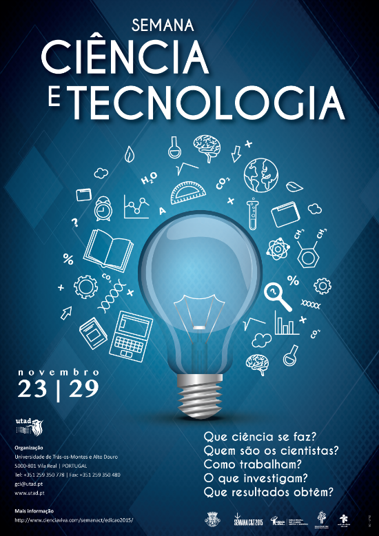 Cartaz: Semana da Ciência e Tecnologia 2015