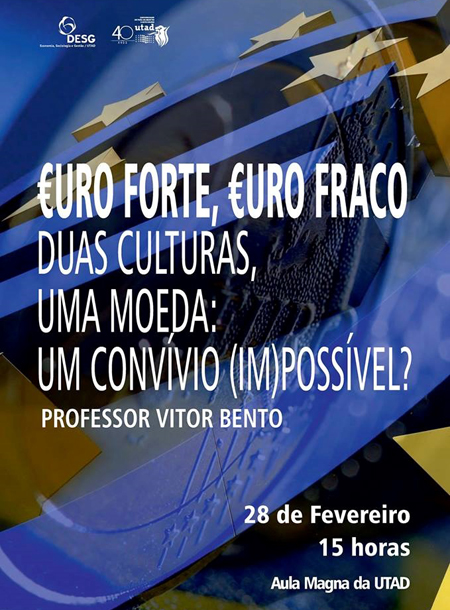 Cartaz: Conferência Prof. Vitor Bento