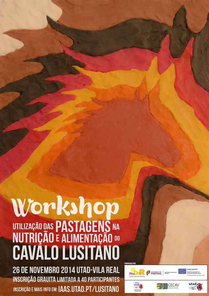 Cartaz: Workshop: Utilização das pastagens na nutrição e alimentação do cavalo lusitano