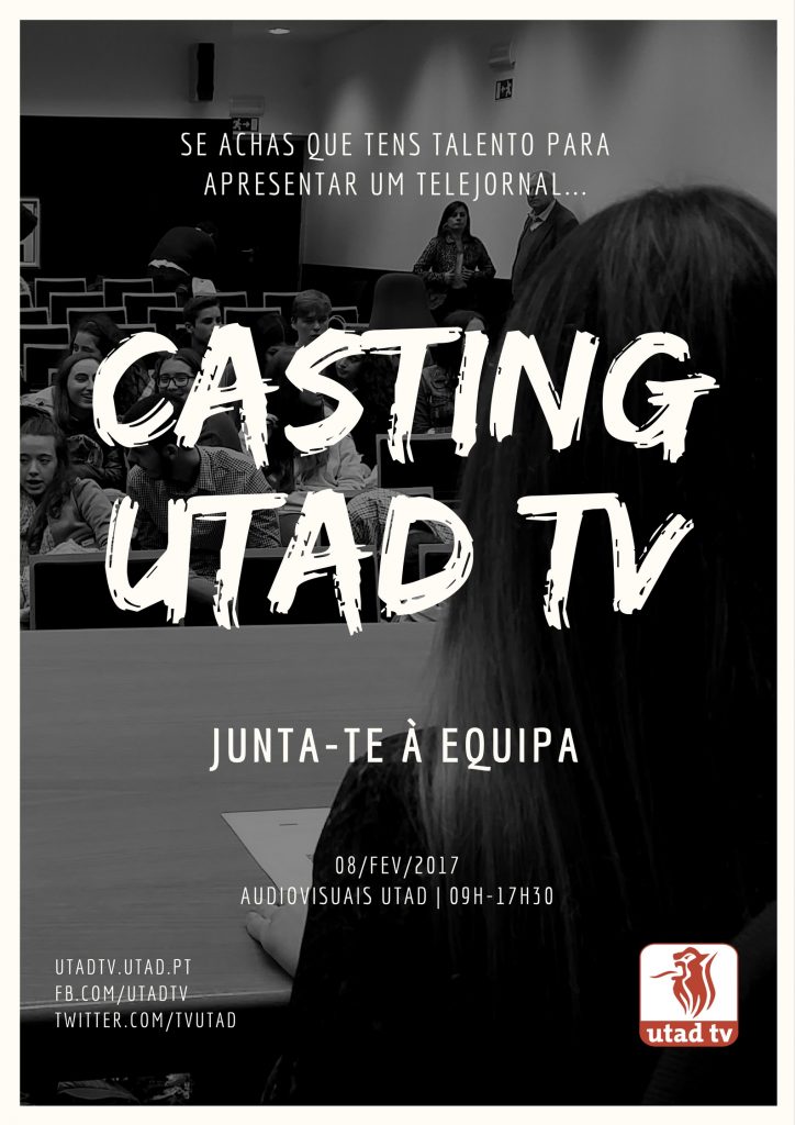 Cartaz: Casting UTAD TV