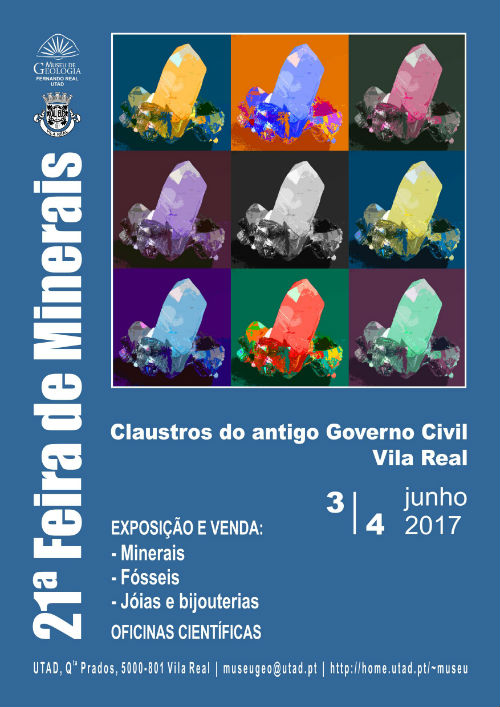 Cartaz: Feira Minerais 2017