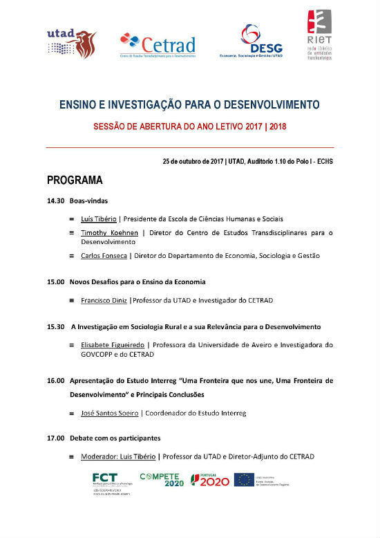 Programa: Ensino e Investigação para o Desenvolvimento